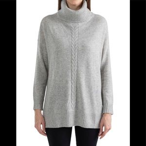 Sofia Cashmere plush turtleneck sweater